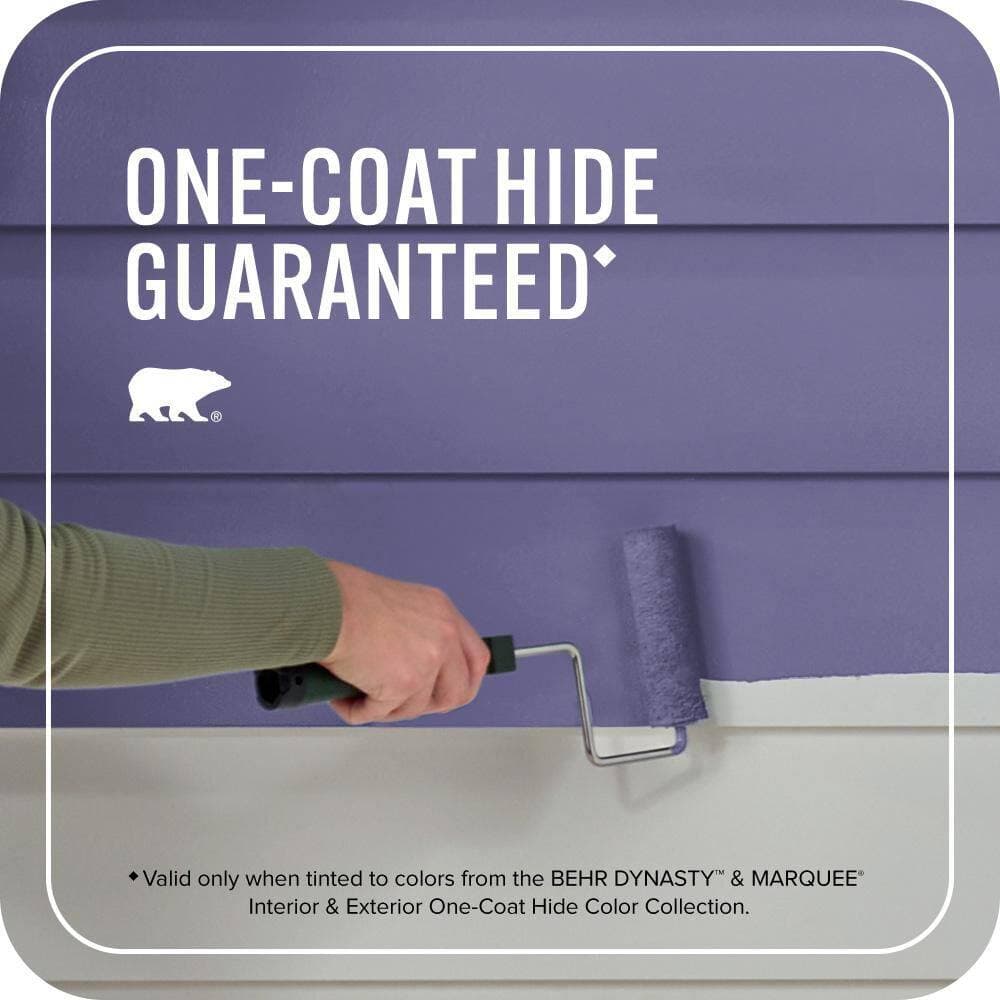 BEHR MARQUEE 1 gal. #S-G-630 Majestic Purple Flat Exterior Paint & Primer (3)