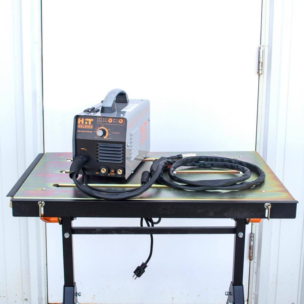 HIT Welding 80 Amp 120-Volt Electric Flux-Cored, MIG, Arc and TIG Multi-Process Welder Kit (2)