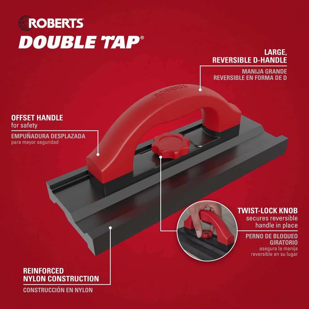 ROBERTS 3.5 in. W Tapping Block for Engineered Hardwood, Laminate, Resilient Vinyl Tile Flooring (3)