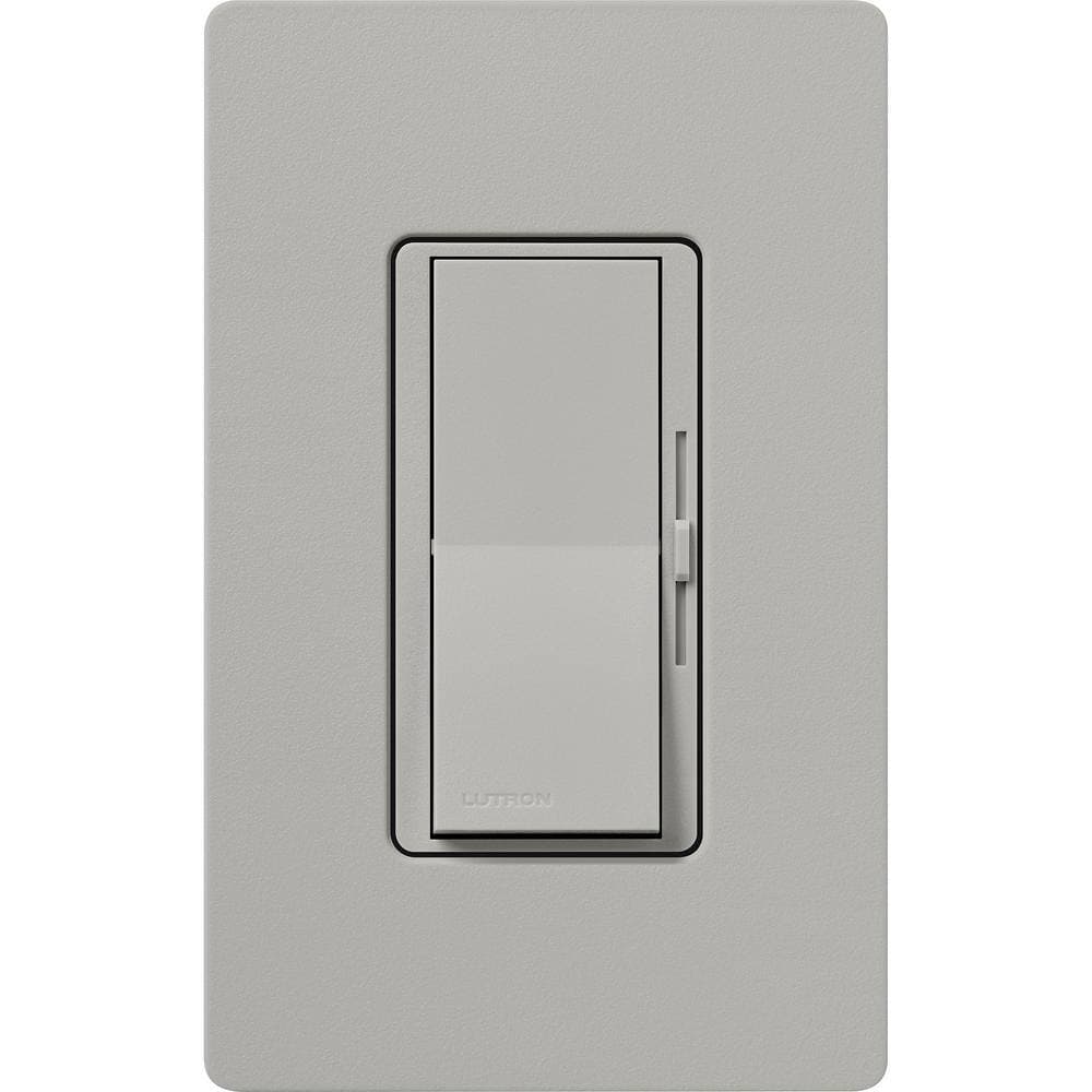 Lutron Diva Dimmer Switch for Magnetic Low Voltage, 600-Watt/Single-Pole, Pebble (DVSCLV-600P-PB) (2)