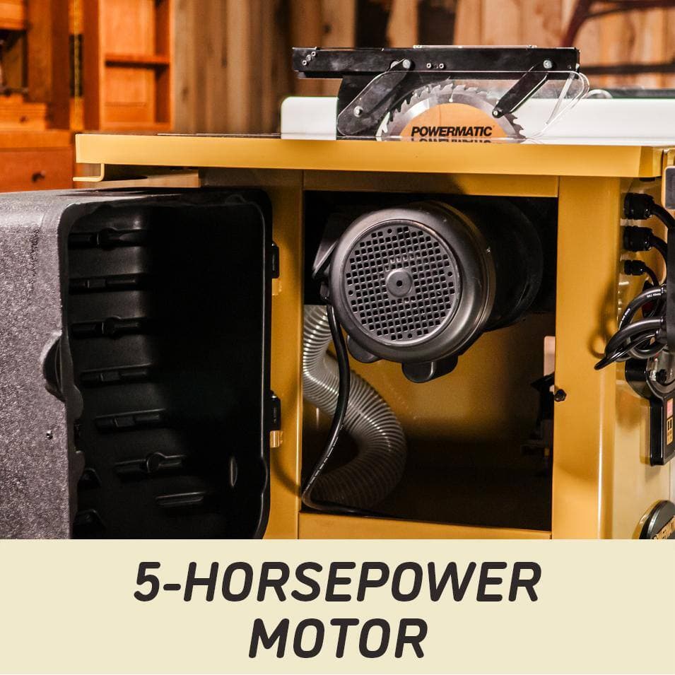 Powermatic PM2000B 230-Volt/460-Volt 5 HP 3 PH 30 in. RIP Table Saw with Accu-Fence (2)
