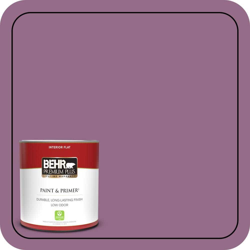 BEHR PREMIUM PLUS #M110-6 Sophisticated Lilac Enamel Low Odor & Primer (1)