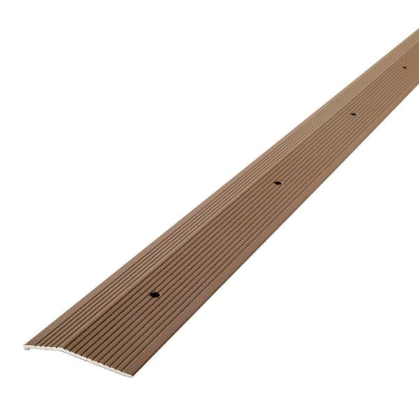 M-D Building Products 2"X 72" SPICE ALUMINUM CARPET TRIM W/SCREW NAILS
