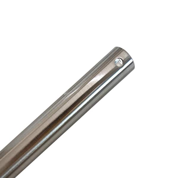 PRIVATE BRAND UNBRANDED 36 in. Brushed Nickel Ceiling Fan Extension Downrod for 13 ft. Ceilings