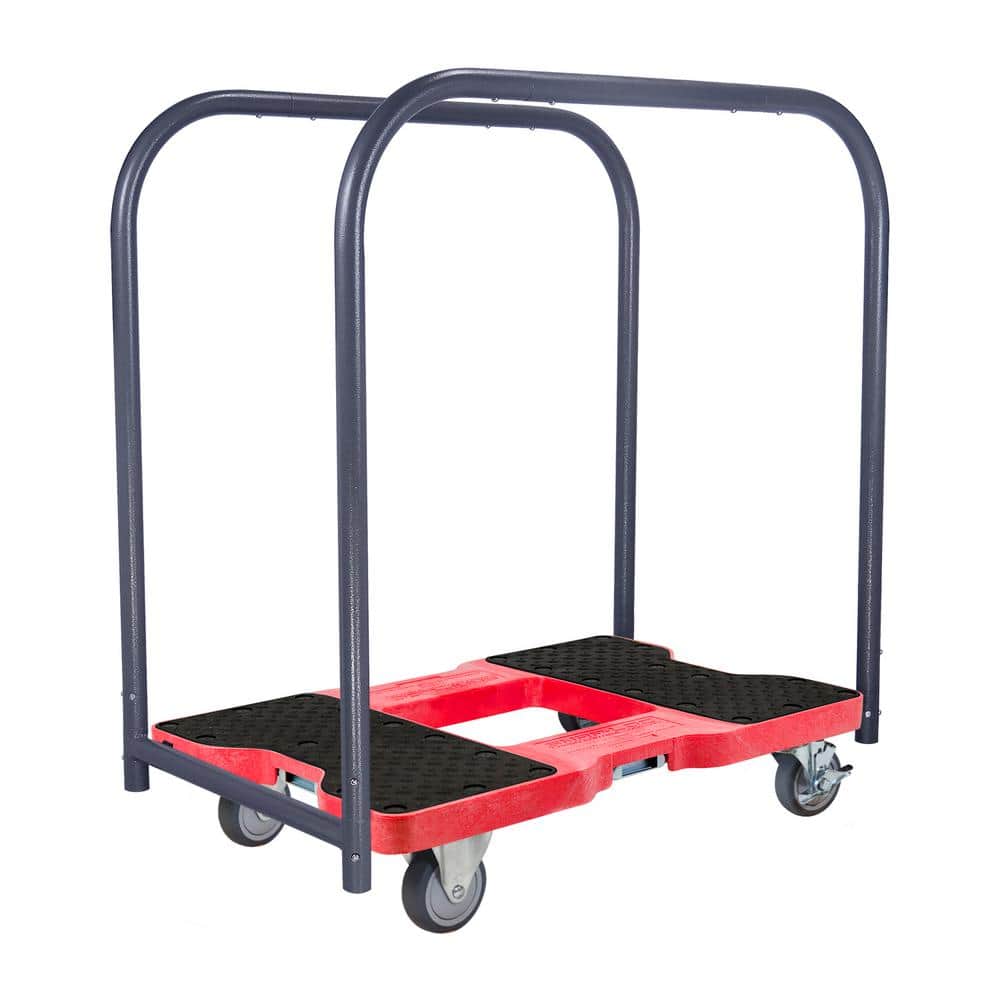 SNAP-LOC 1,200 lbs. Polypropylene Professional E-Track Panel Cart Dolly in Red (1)