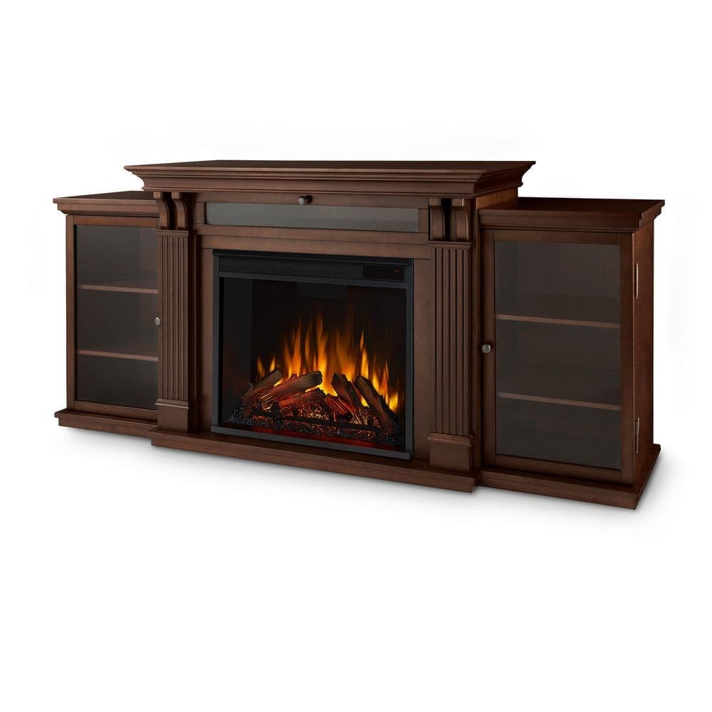 Real Flame Calie Entertainment 67 in. Media Console Electric Fireplace TV Stand in Dark Espresso (3)