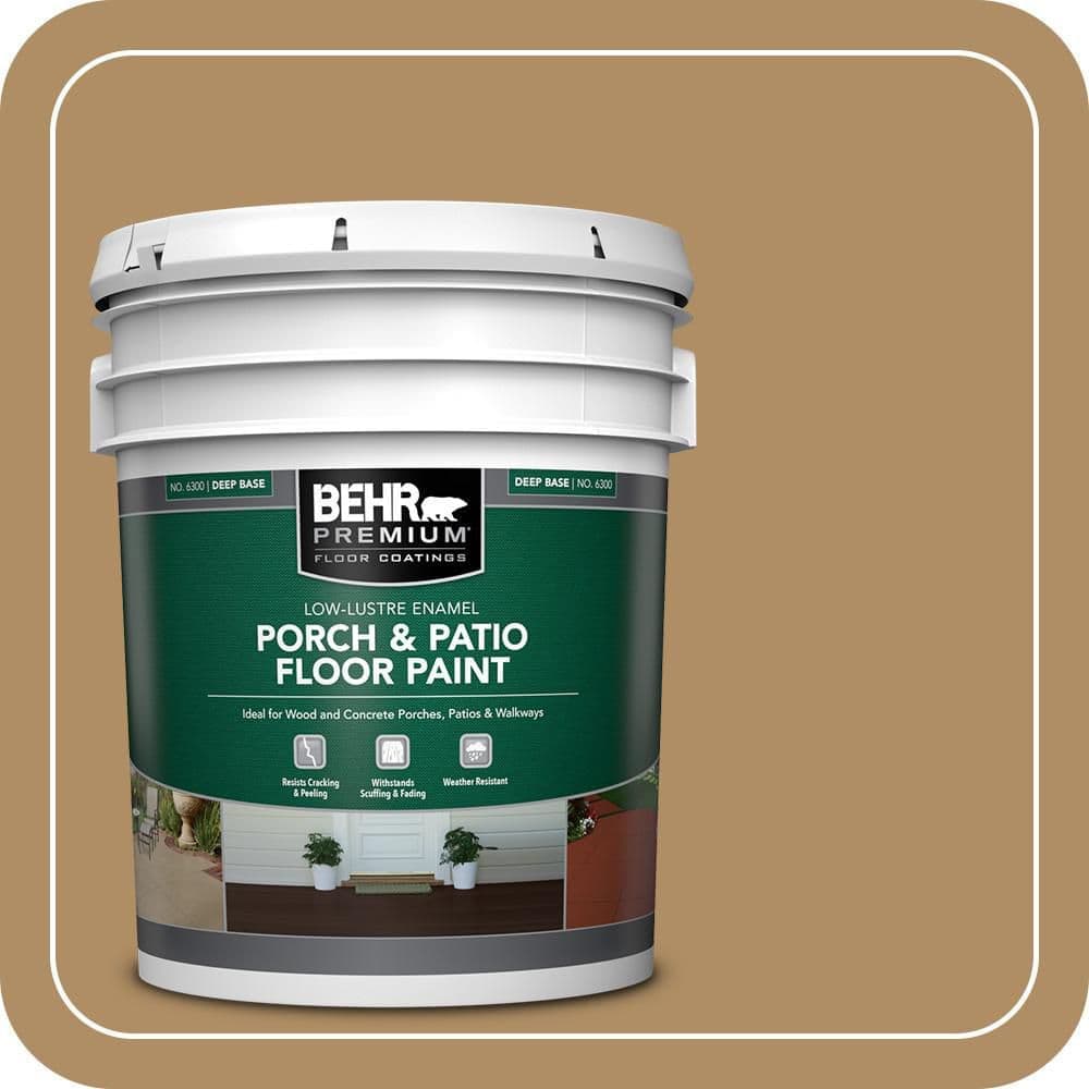 BEHR PREMIUM #300F-5 Textured Low-Lustre Enamel Interior/Exterior Porch and Patio Anti-Slip Floor Paint (1)