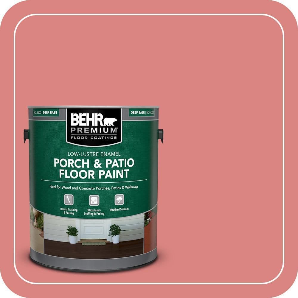 BEHR PREMIUM #M160-5 Low-Lustre Enamel Interior/Exterior Porch and Patio Floor Paint (1)