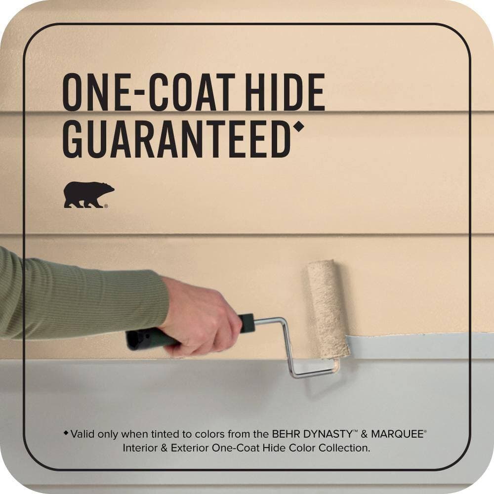 BEHR MARQUEE 1 gal. #S270-2 Chai Flat Exterior Paint & Primer (3)