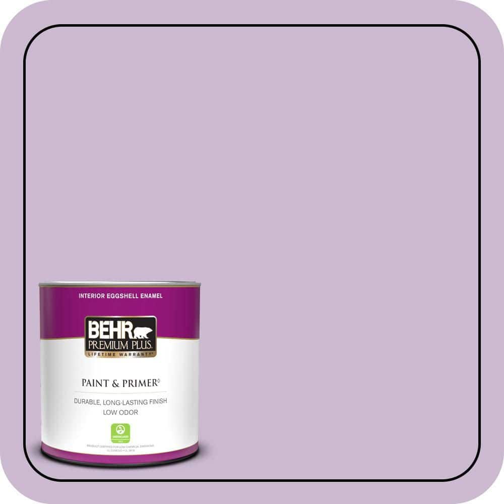 BEHR PREMIUM PLUS #660C-3 Sweet Petal Enamel Low Odor & Primer
