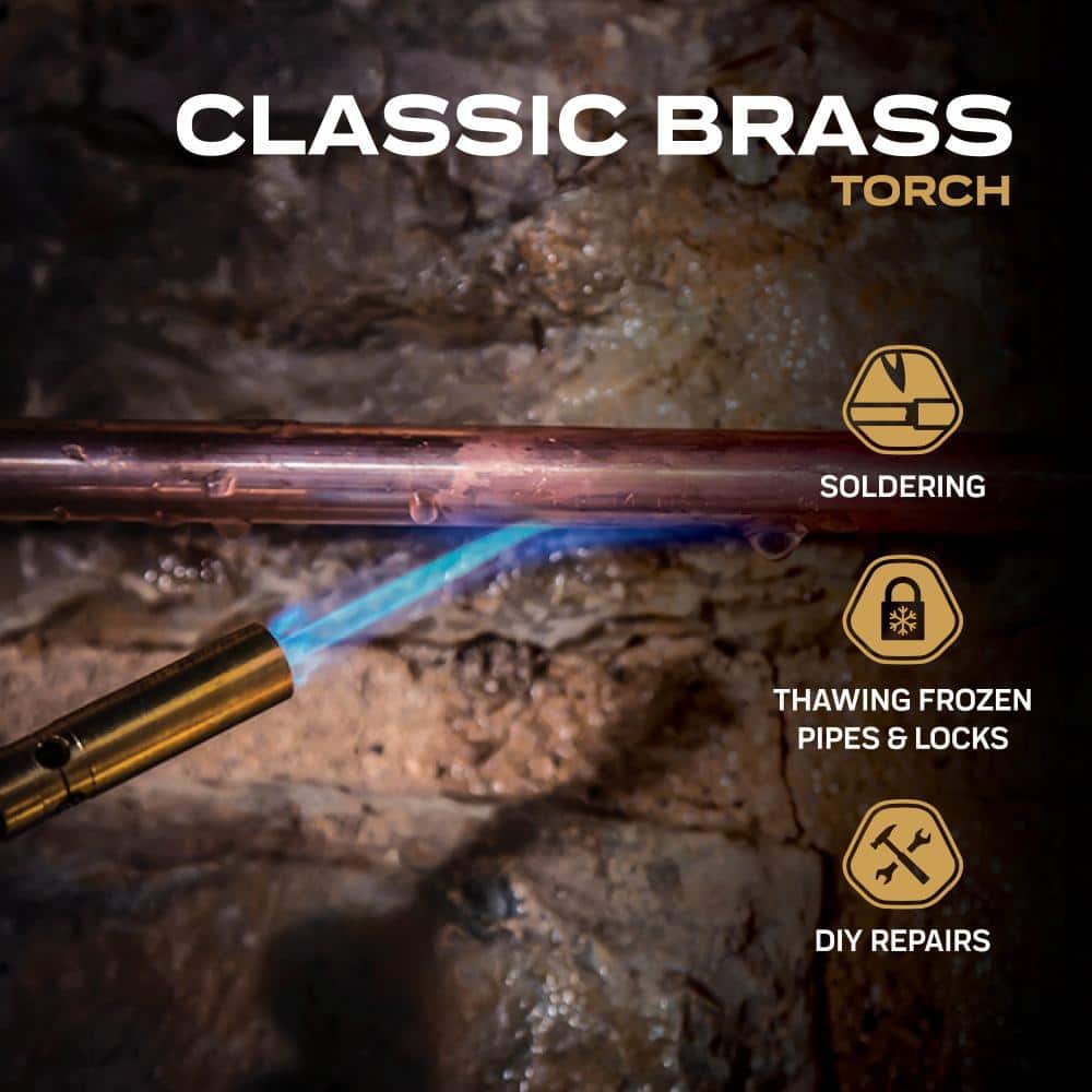 Bernzomatic Classic Brass Torch for Propane Gas Cylinder (2)