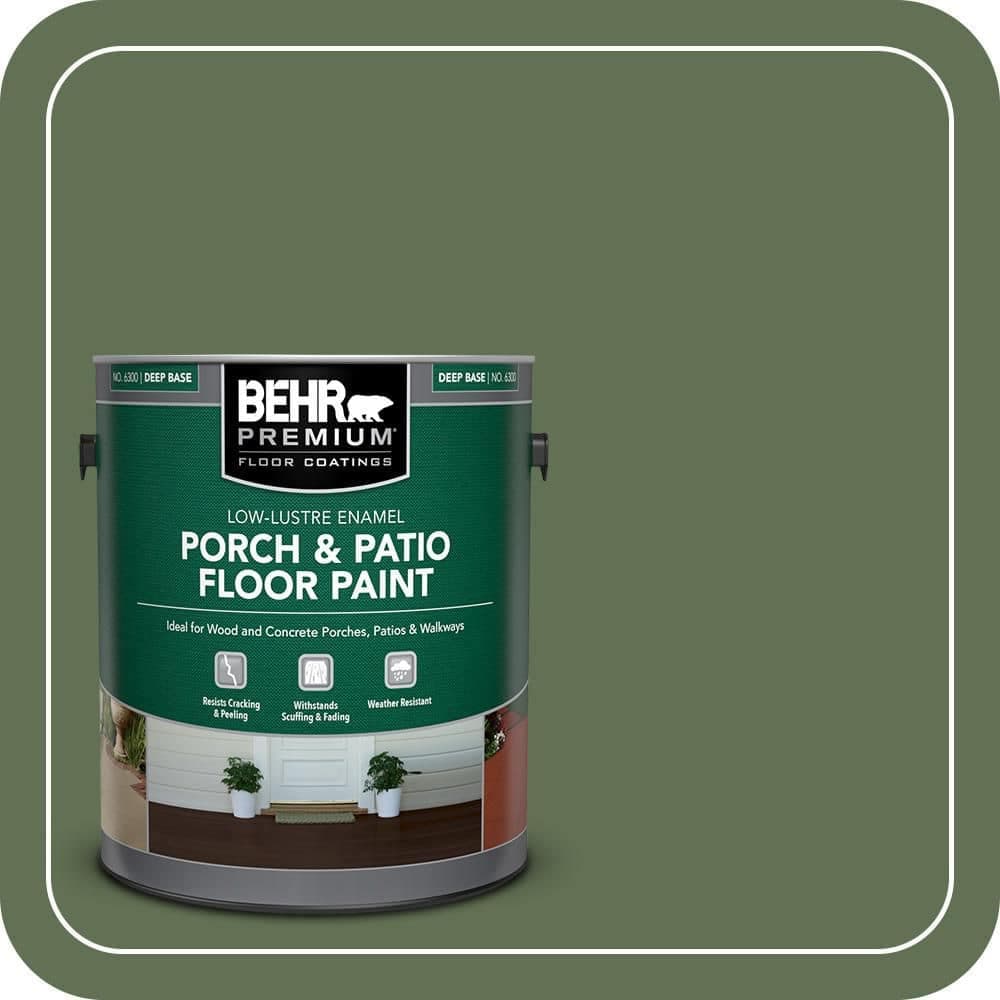 BEHR PREMIUM #QE-39 Low-Lustre Enamel Interior/Exterior Porch and Patio Floor Paint (1)