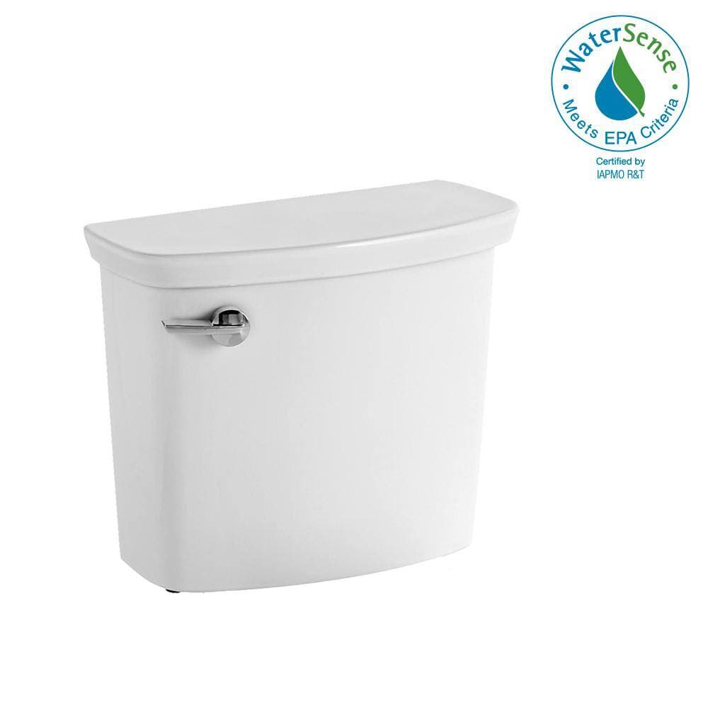American Standard Vormax 1.28 GPF Single Flush Toilet Tank Only in White (2)