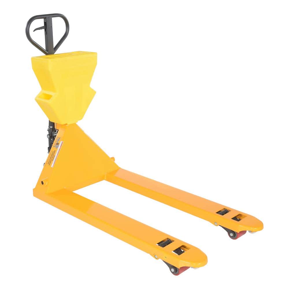 Vestil 5.5k 27 in. x 48 in. Yellow Pallet Truck Yellow P-Caddy (1)