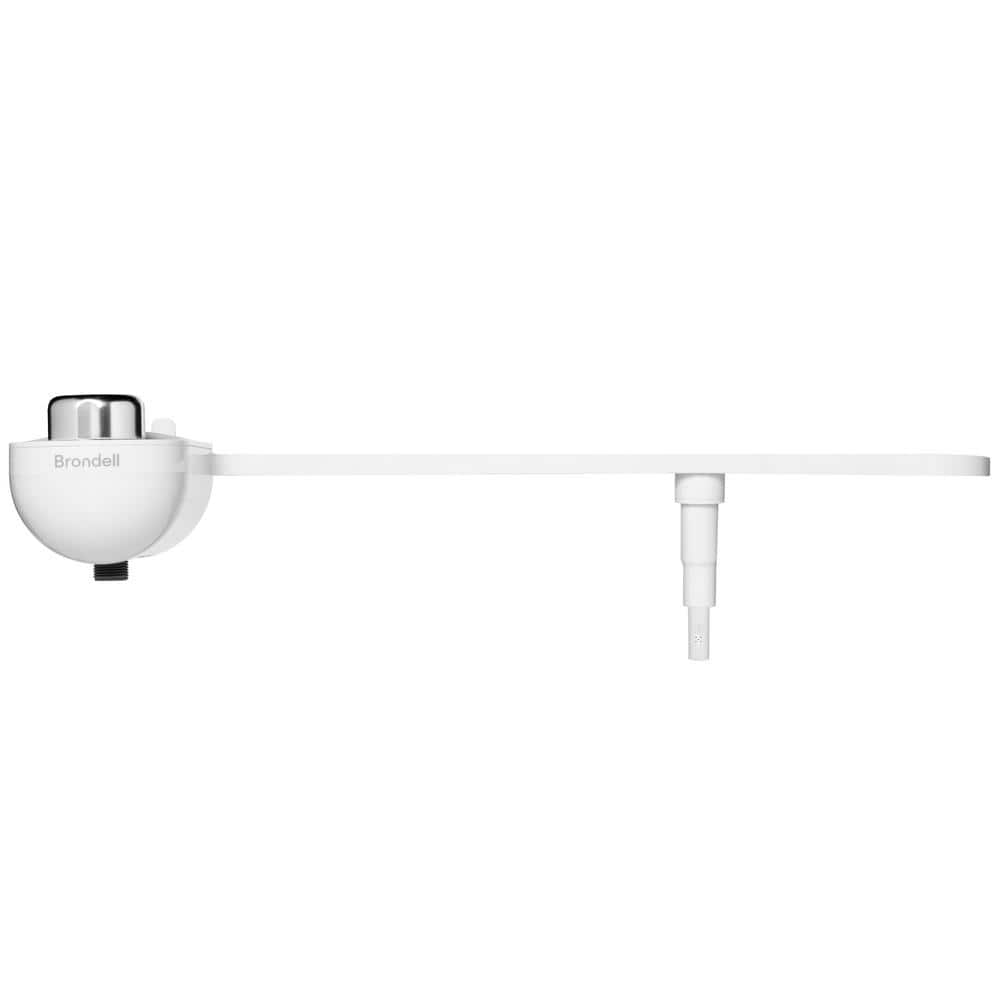 Brondell SimpleSpa Eco Ambient Temperature Single Nozzle Attachable Bidet System Bidet Attachment with Recycled Plastics (2)