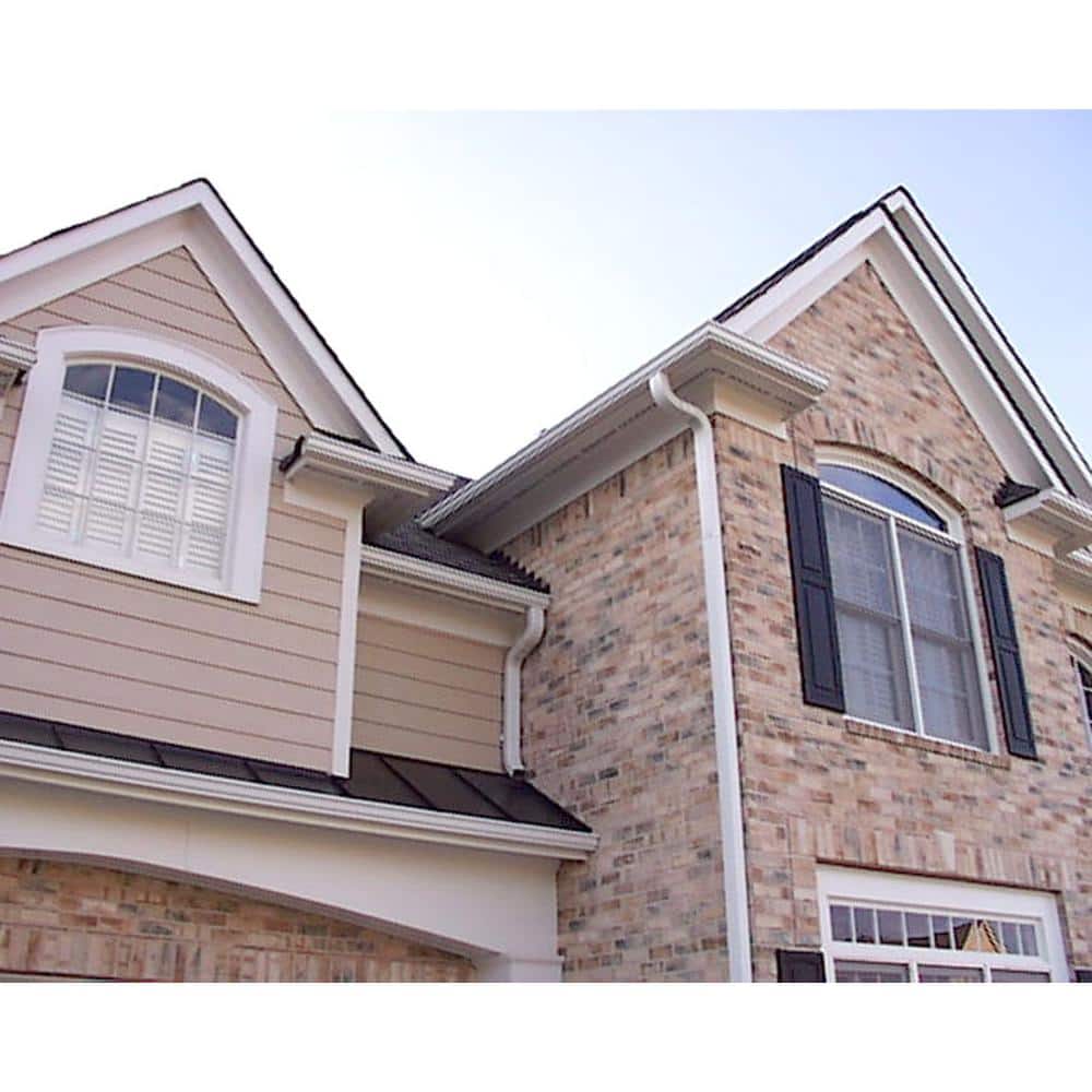 Amerimax Home Products 50 ft. Sandstone Beige Aluminum PVC Textured Coated Trim Coil (3)