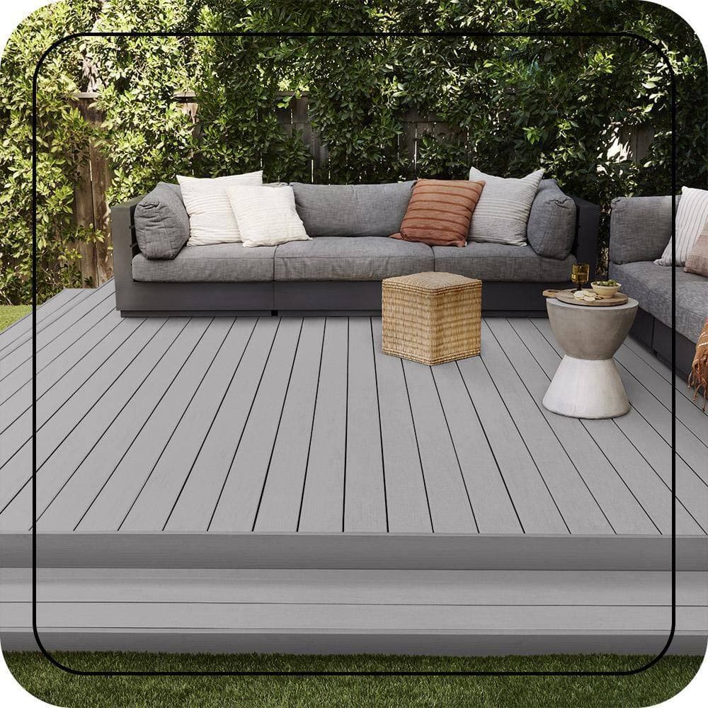 BEHR PREMIUM 1 qt. #N520-3 Flannel Gray Solid Color Waterproofing Exterior Wood Stain and Sealer (3)