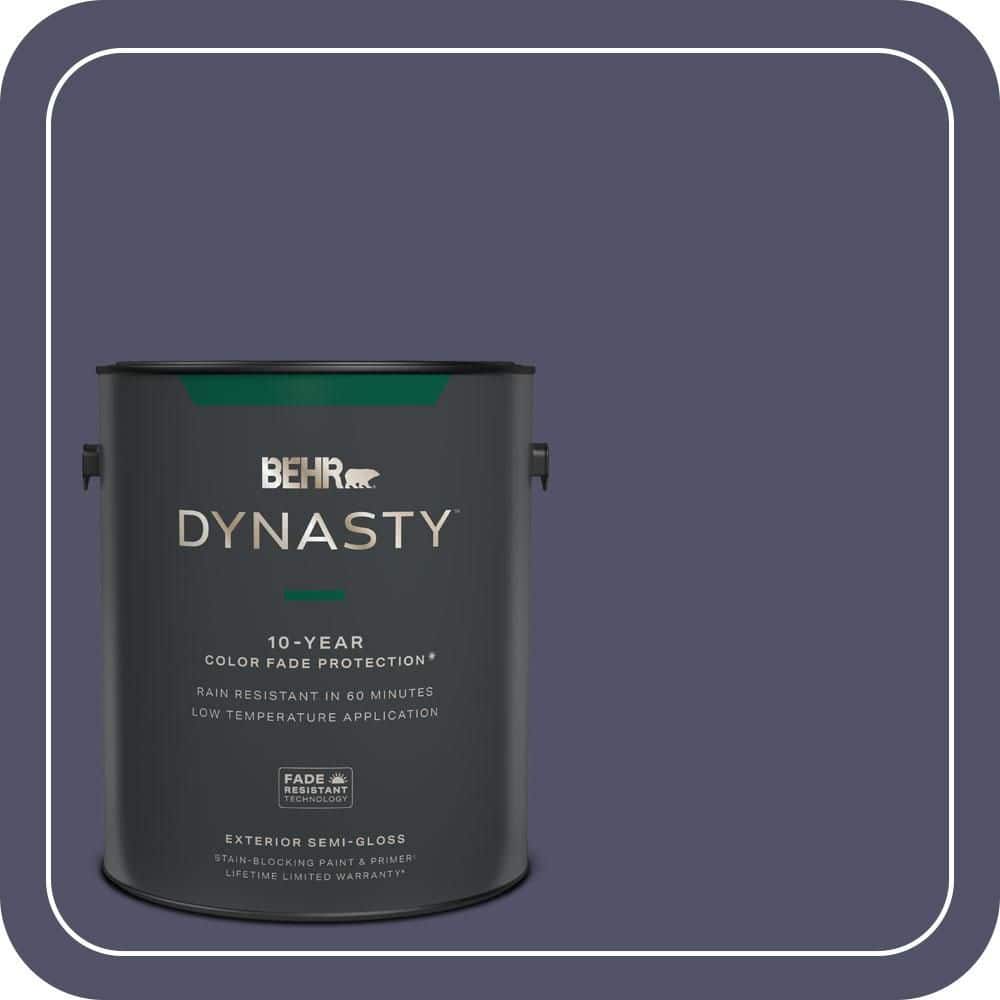 BEHR DYNASTY 1 gal. #S560-7 Lap of Luxury Semi-Gloss Exterior Stain-Blocking Paint & Primer