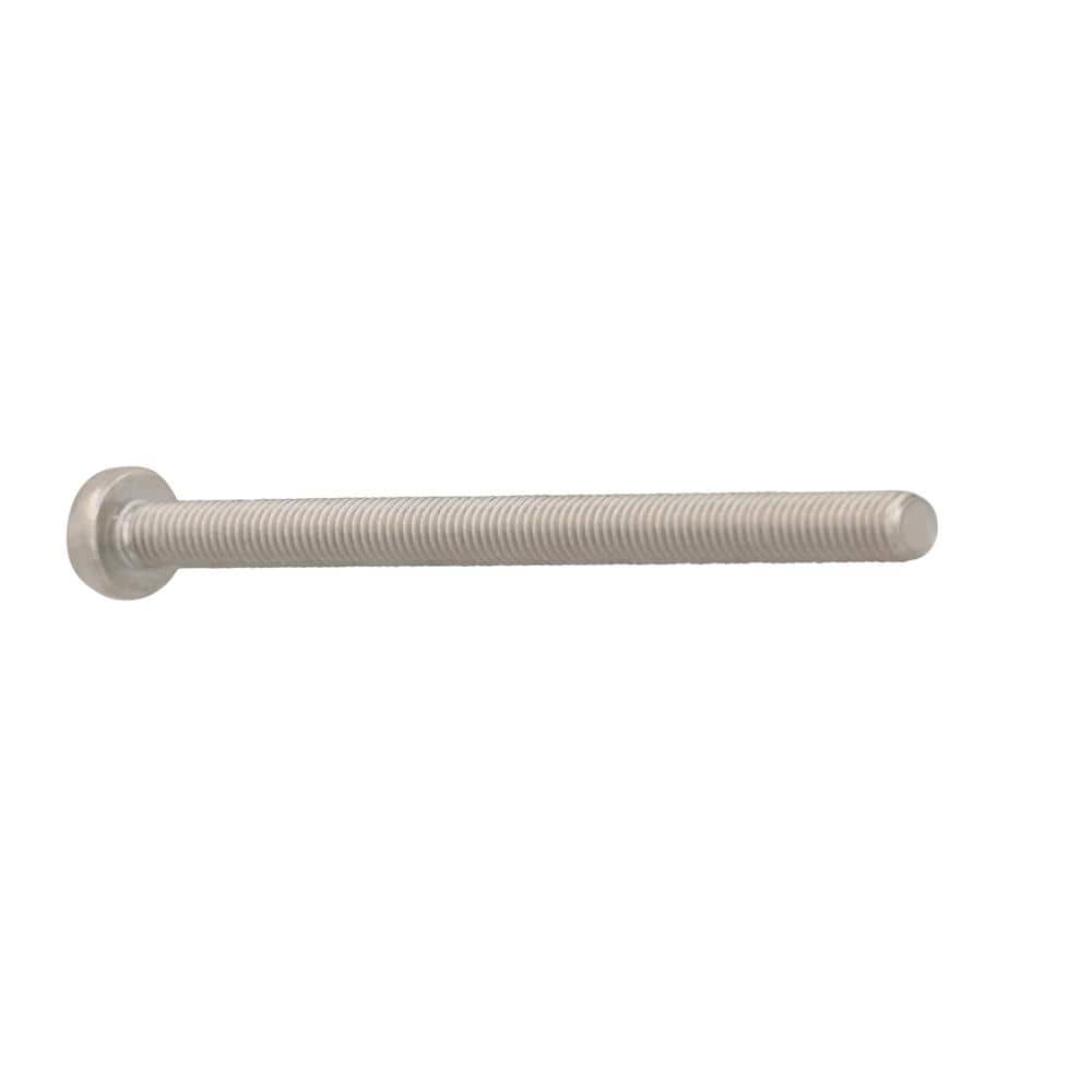 Everbilt M6-1.0 x 90 mm Phillips Pan Head Stainless Steel Machine Screw (4)