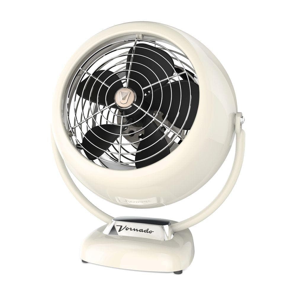 Vornado Vfan 12 in. Vintage Air Circulator Fan, Vintage White