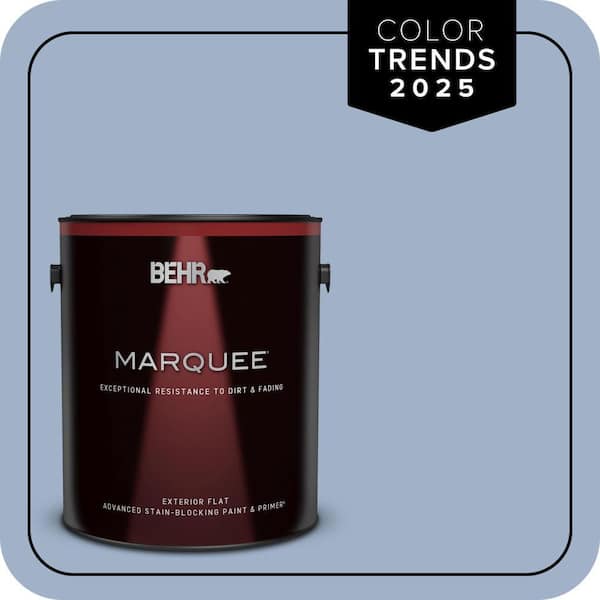 BEHR MARQUEE 1 gal. #S530-3 Aerial View Flat Exterior Paint & Primer (2)