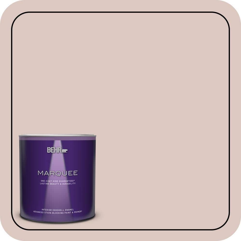 BEHR MARQUEE 1 qt. #N160-2 Malted Eggshell Enamel Interior Paint & Primer