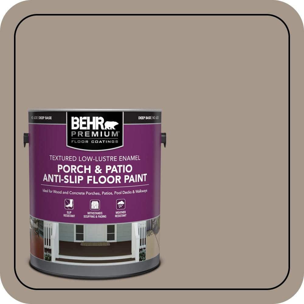 BEHR PREMIUM #N220-4 Textured Low-Lustre Enamel Interior/Exterior Porch and Patio Anti-Slip Floor Paint (1)