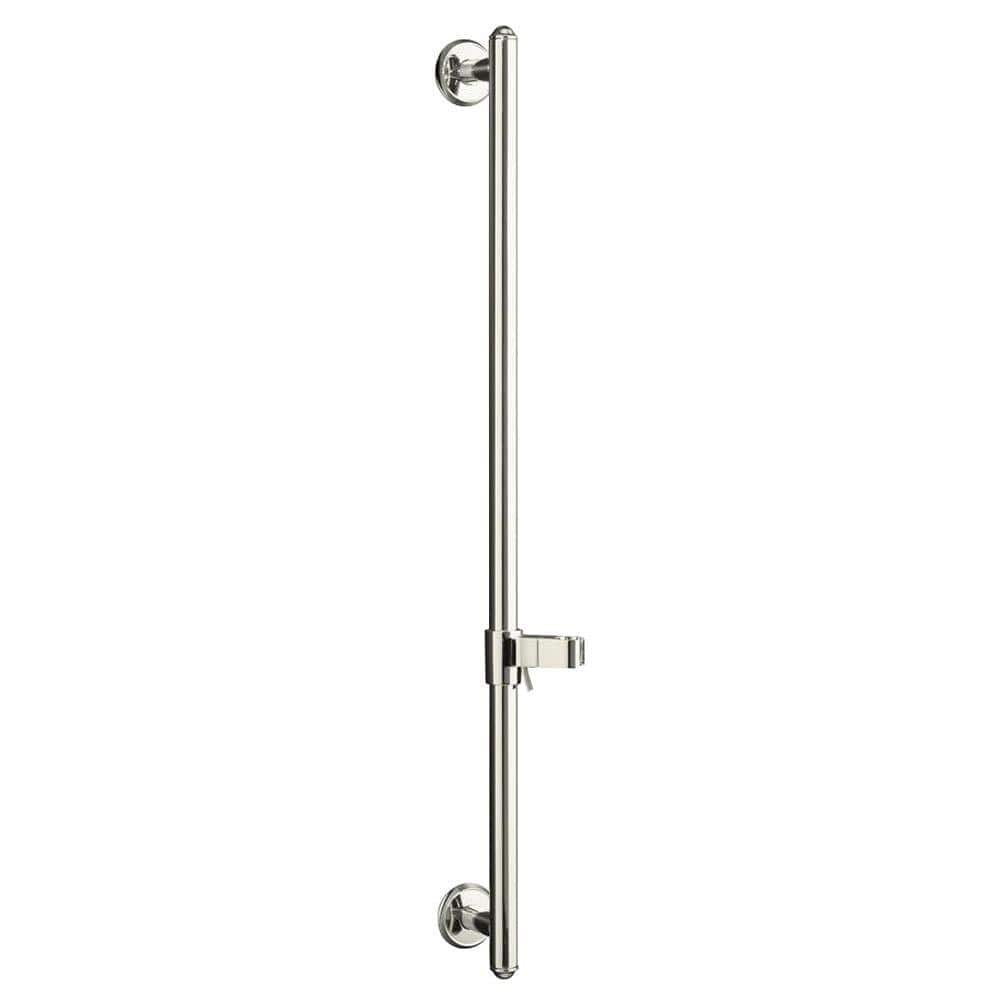 KOHLER 30 in. Slide Bar in Vibrant Polished Nickel (1)