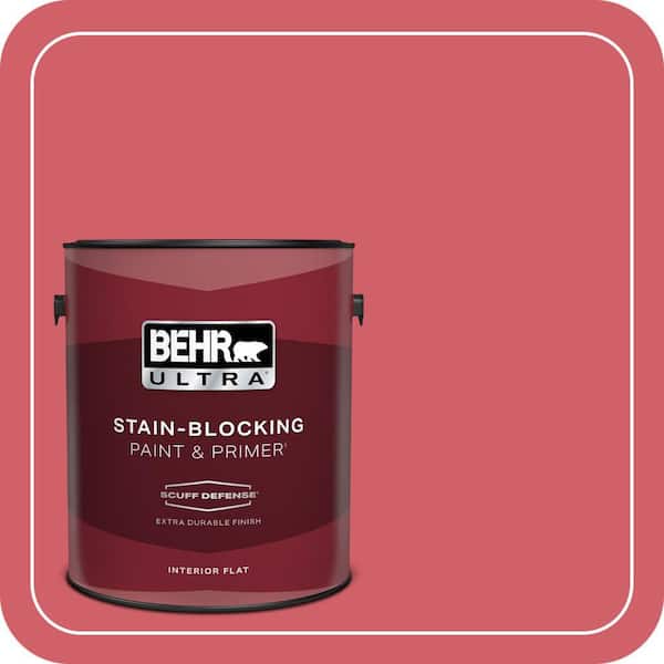 BEHR PREMIUM PLUS #140B-6 Italiano Rose Enamel Low Odor & Primer (4)