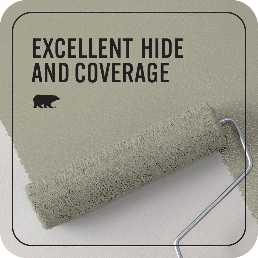 BEHR PREMIUM PLUS #N350-4 Jungle Camouflage Flat Low Odor & Primer (4)