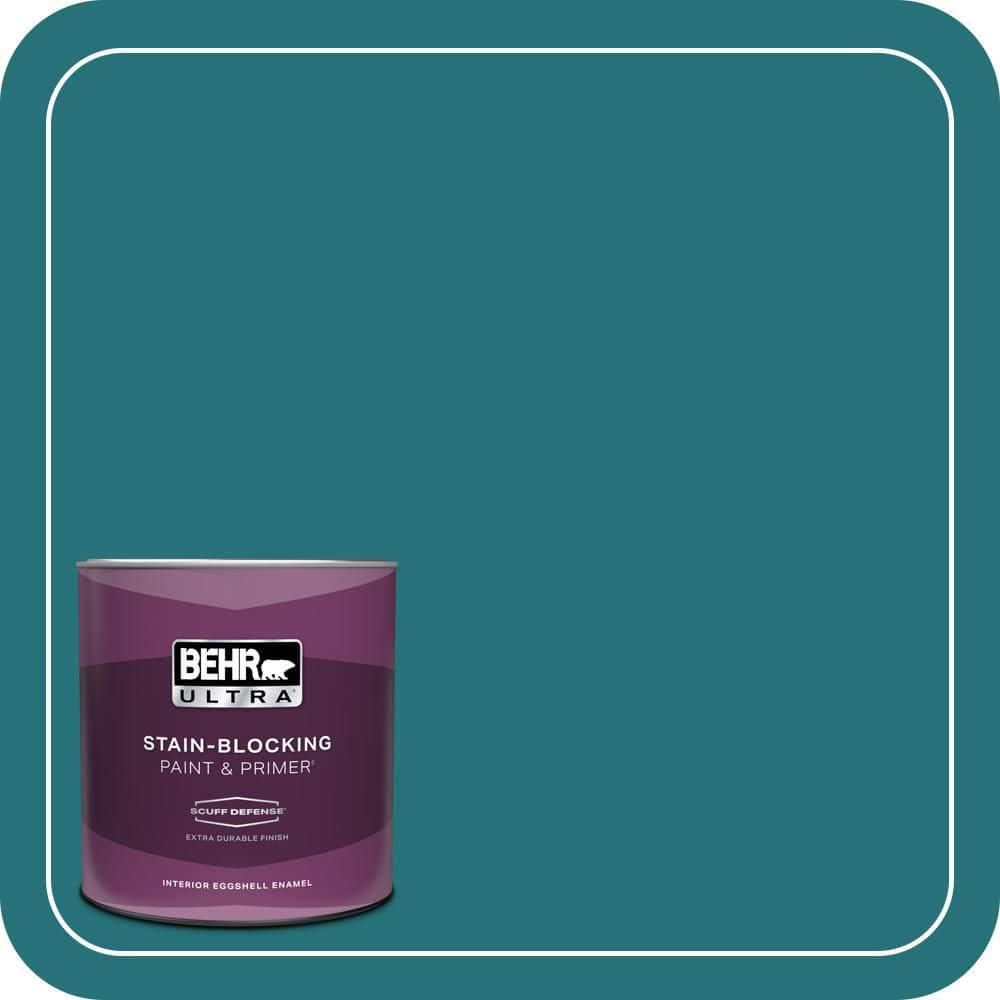 BEHR ULTRA 1 qt. #520D-7 Mosaic Tile Extra Durable Eggshell Enamel Interior Paint & Primer