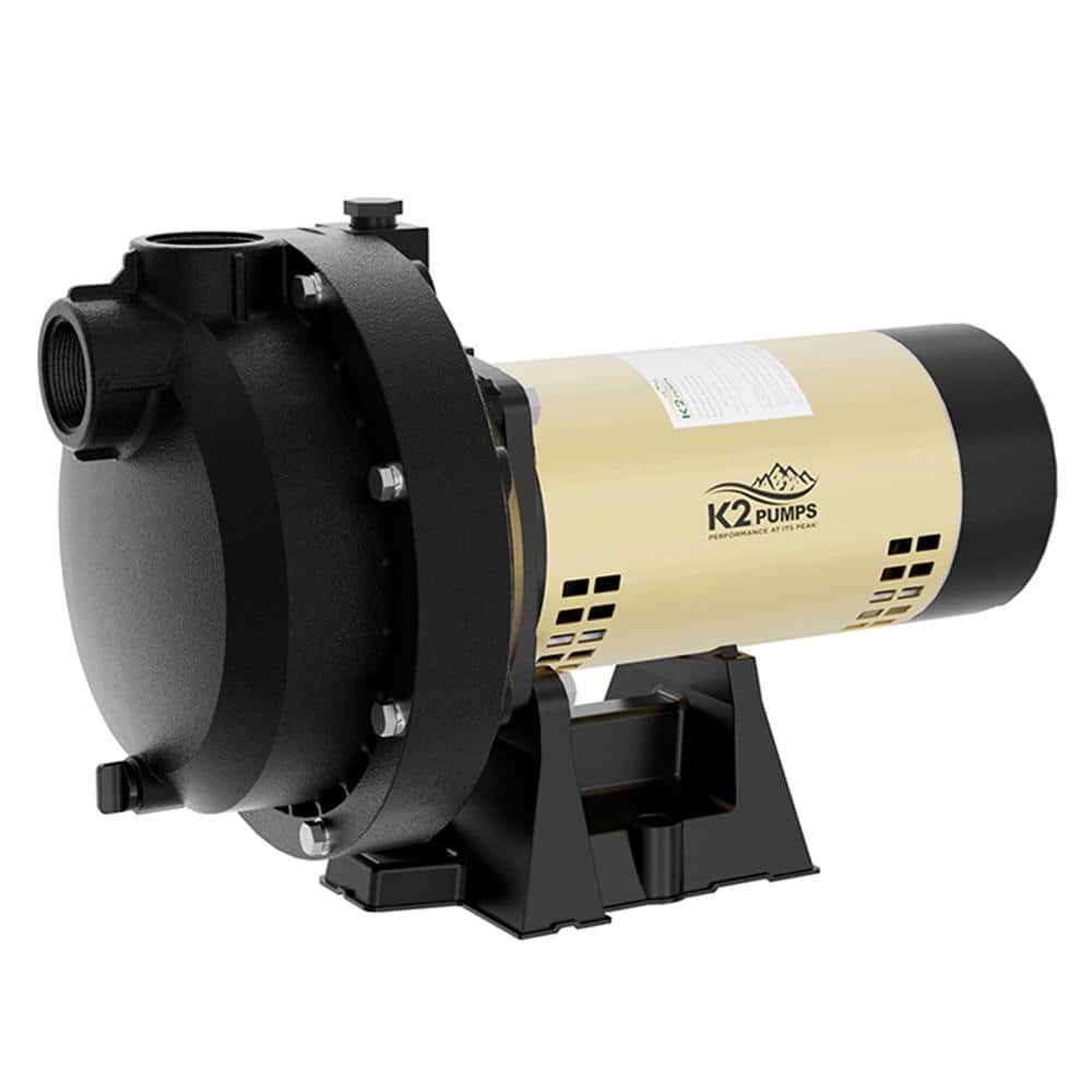K2 1-1/2 HP Corrosion-Resistant Thermoplastic Sprinkler Pump