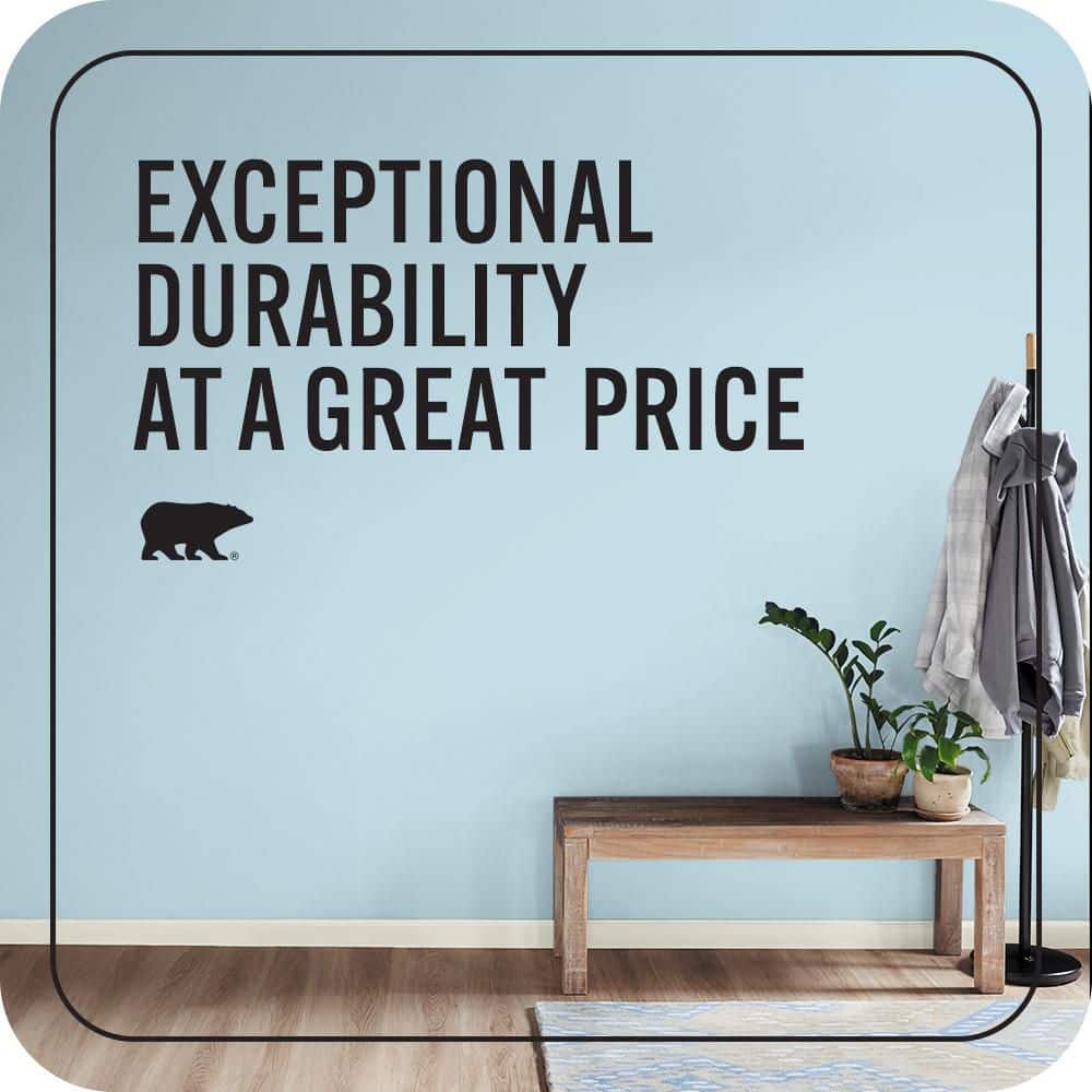 BEHR PREMIUM PLUS #S490-2 Glacial Stream Enamel EcoMix Plant-Based & Primer (4)