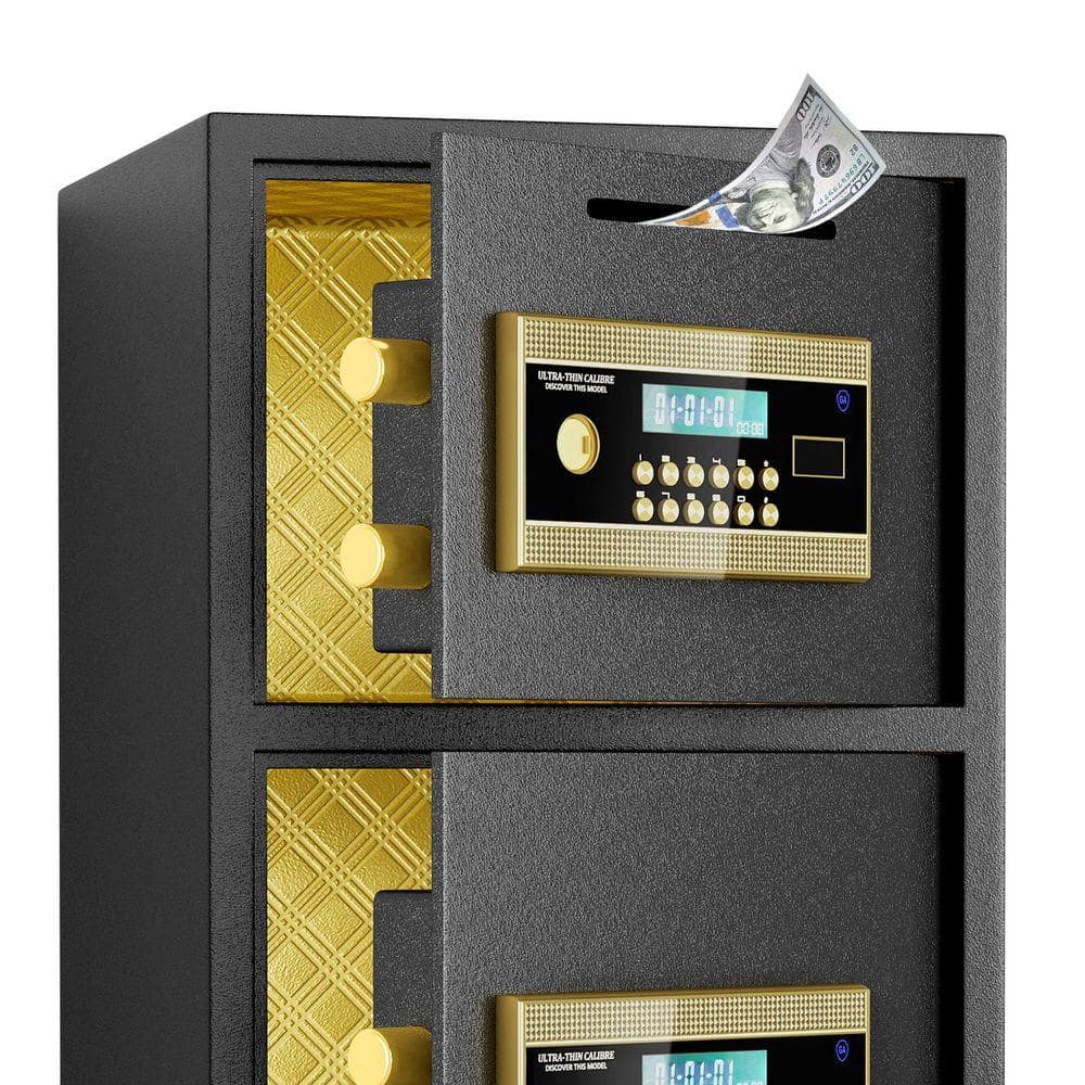 Jushua 7 cu.ft. Large Double-Door Coin-Operated Safe, Digital Security Safe with Fireproof and Waterproof Bag (2)