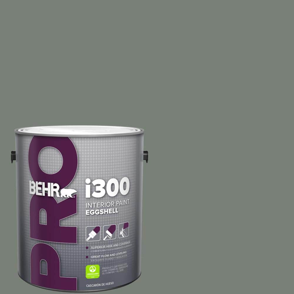 BEHR PRO 1 gal. #HDC-AC-22 Cedar Forest Eggshell Interior Paint