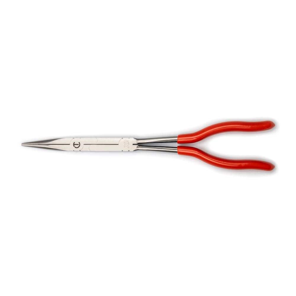 Crescent 13 in. X2 Double Compound Long Reach Long Nose Pliers with Dual Material Handle