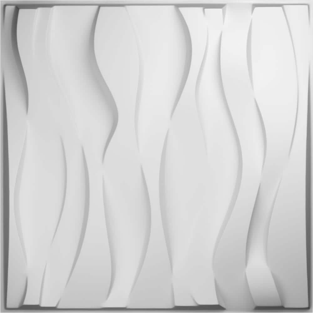 Ekena Millwork 19-5/8-in W x 19-5/8-in H Riverbank EnduraWall Decorative 3D Wall Panel (1)