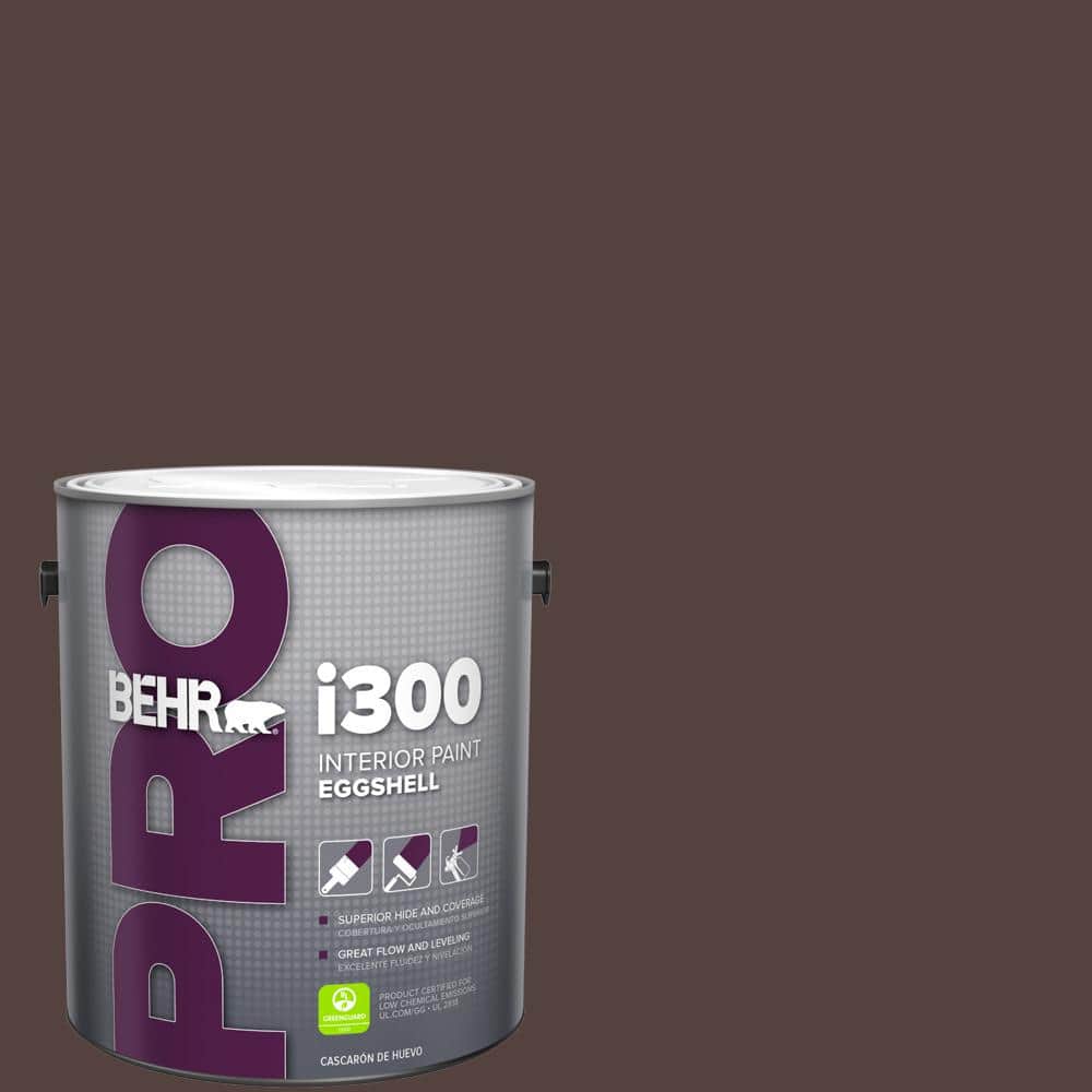 BEHR PRO 1 gal. #BNC-21 Double Espresso Eggshell Interior Paint