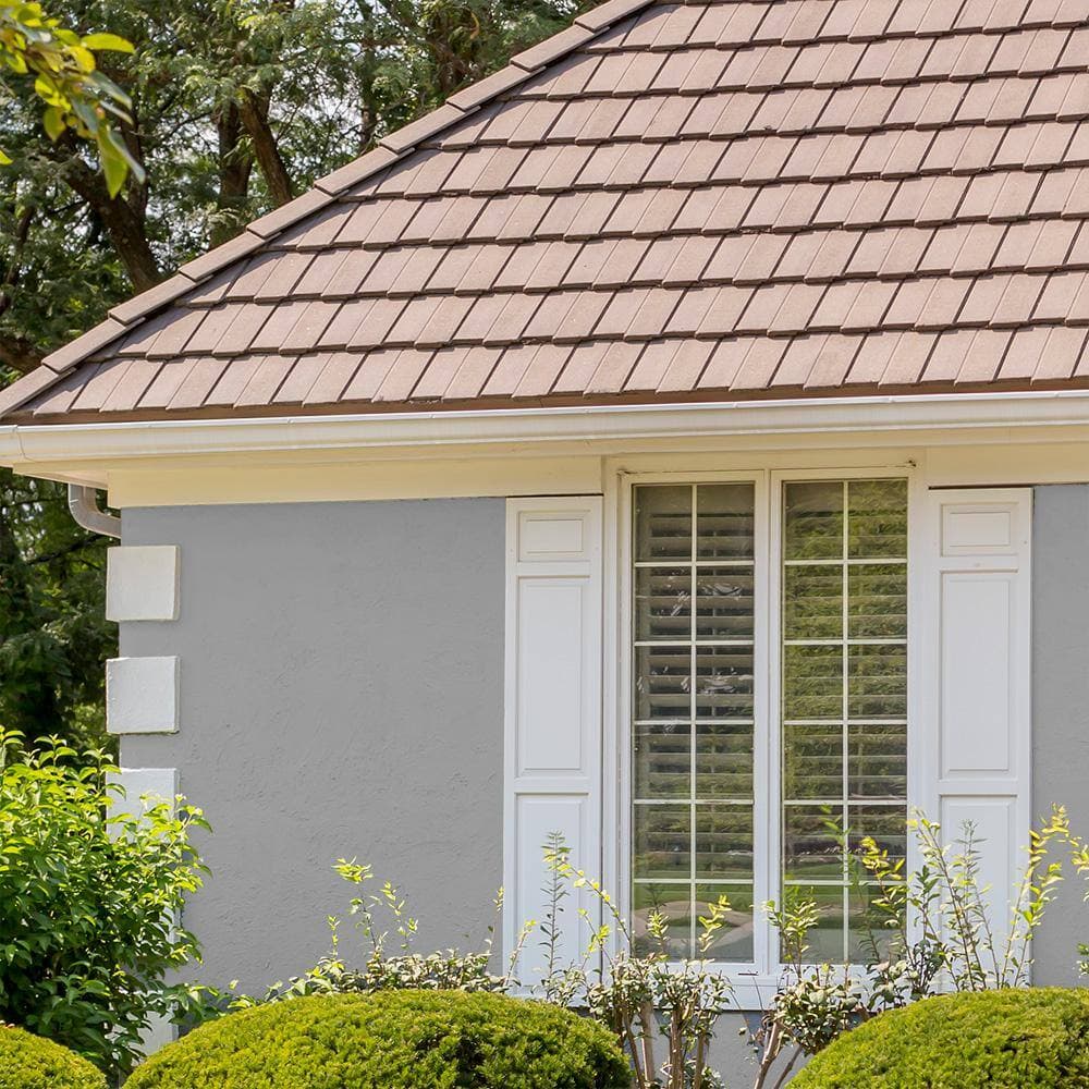 BEHR PREMIUM 1 gal. #770E-3 Pewter Mug Elastomeric Masonry, Stucco and Brick Exterior Paint (4)