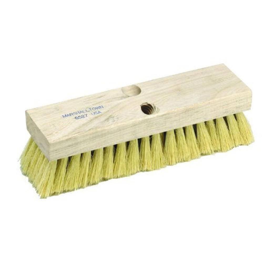 Marshalltown 10 in. Concrete Deck Broom in Wood Block
