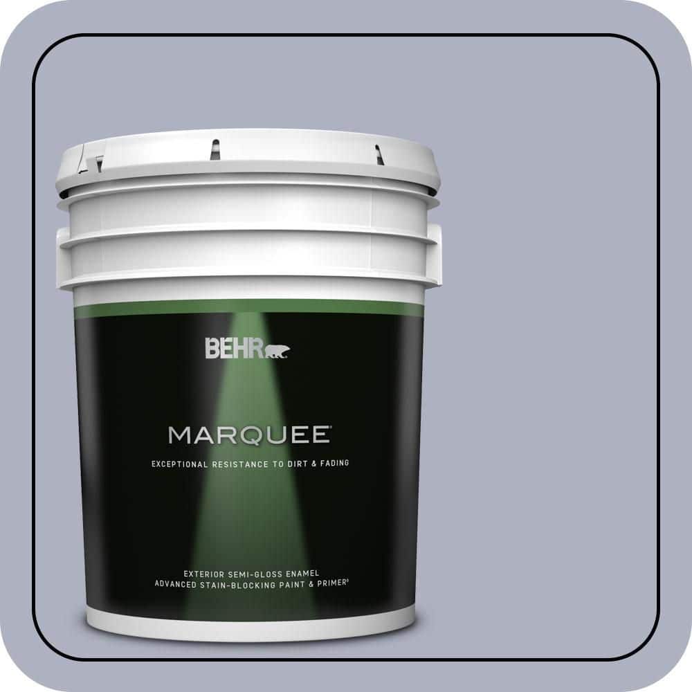 BEHR MARQUEE 5 gal. #S550-3 Chivalrous Semi-Gloss Enamel Exterior Paint & Primer