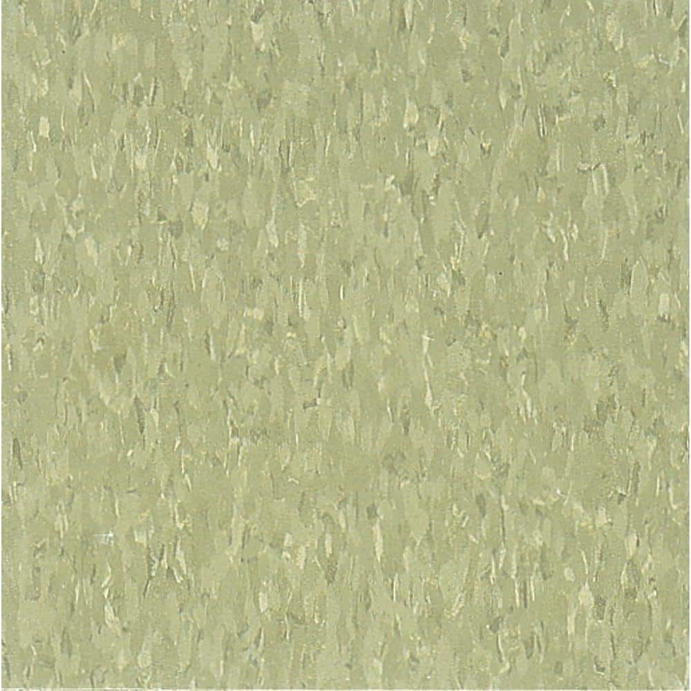 Armstrong Flooring Imperial Texture VCT 12 in. x 12 in. Little Green Apple Standard Excelon Commercial Vinyl Tile (45 sq. ft. / case)