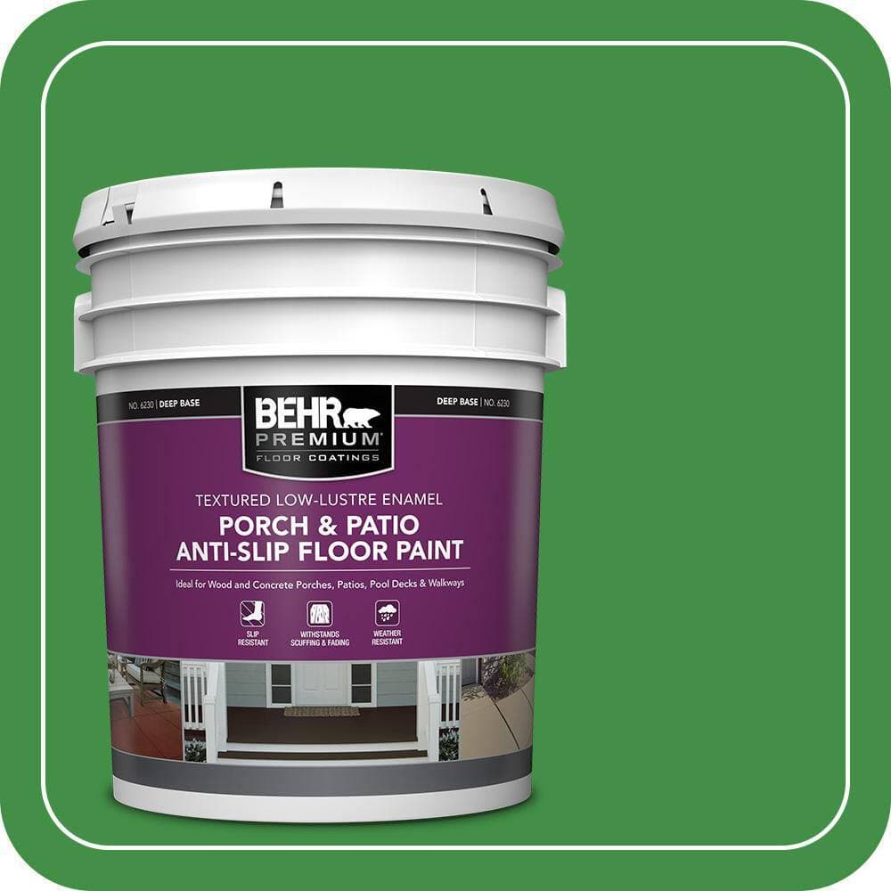 BEHR PREMIUM #P390-7 Low-Lustre Enamel Interior/Exterior Porch and Patio Floor Paint (1)
