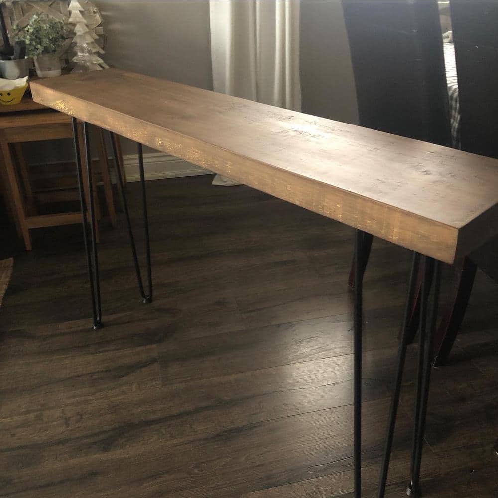 WEATHER WASH 1 gal. Barnwood Aging Interior Wood Stain (3)