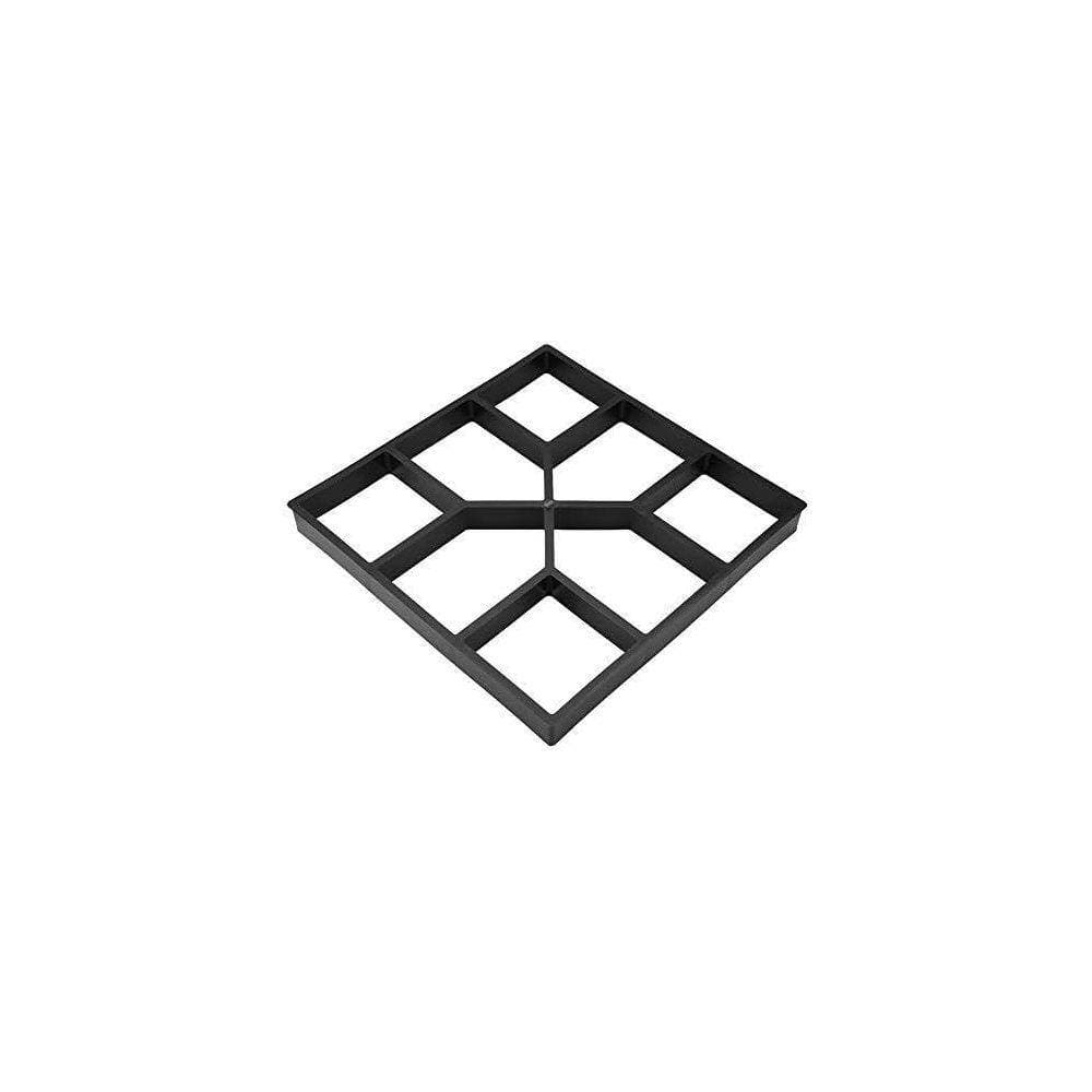 KIWDZFU 16.3 x 16.1in Walk Maker Pathmate Stone Moldings Concrete Stepping Stone Paver for Patio Lawn Garden (3)