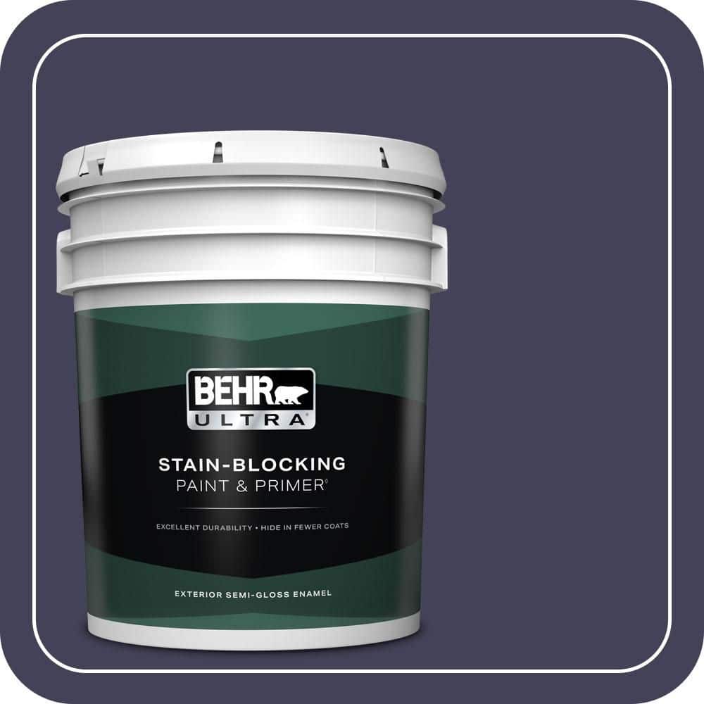 BEHR ULTRA 5 gal. #PPU16-20 Renaissance Semi-Gloss Enamel Exterior Paint & Primer