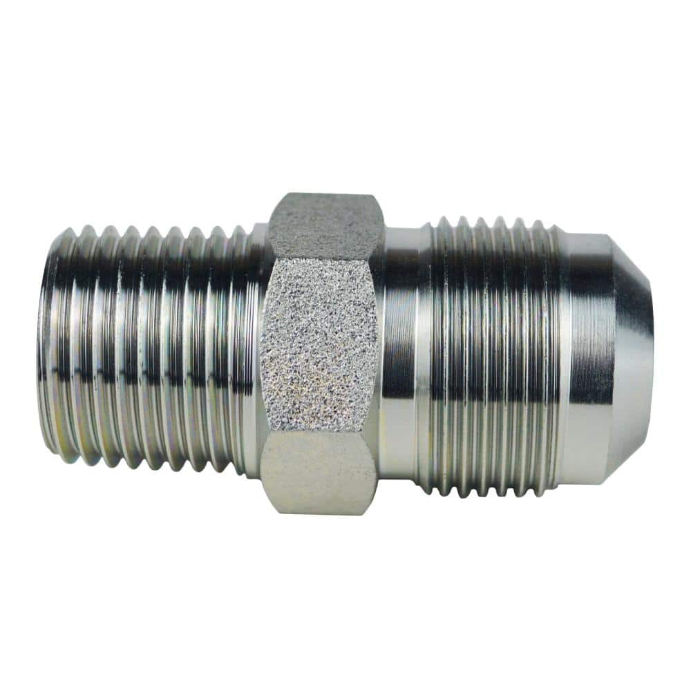 Everbilt 5/8 in. O.D. Flare (15/16-16 Thread) x 1/2 in. MIP Steel Gas Fitting (4)