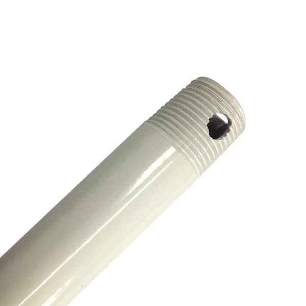 PRIVATE BRAND UNBRANDED 18 in. White Ceiling Fan Extension Downrod for 11 ft. Ceilings