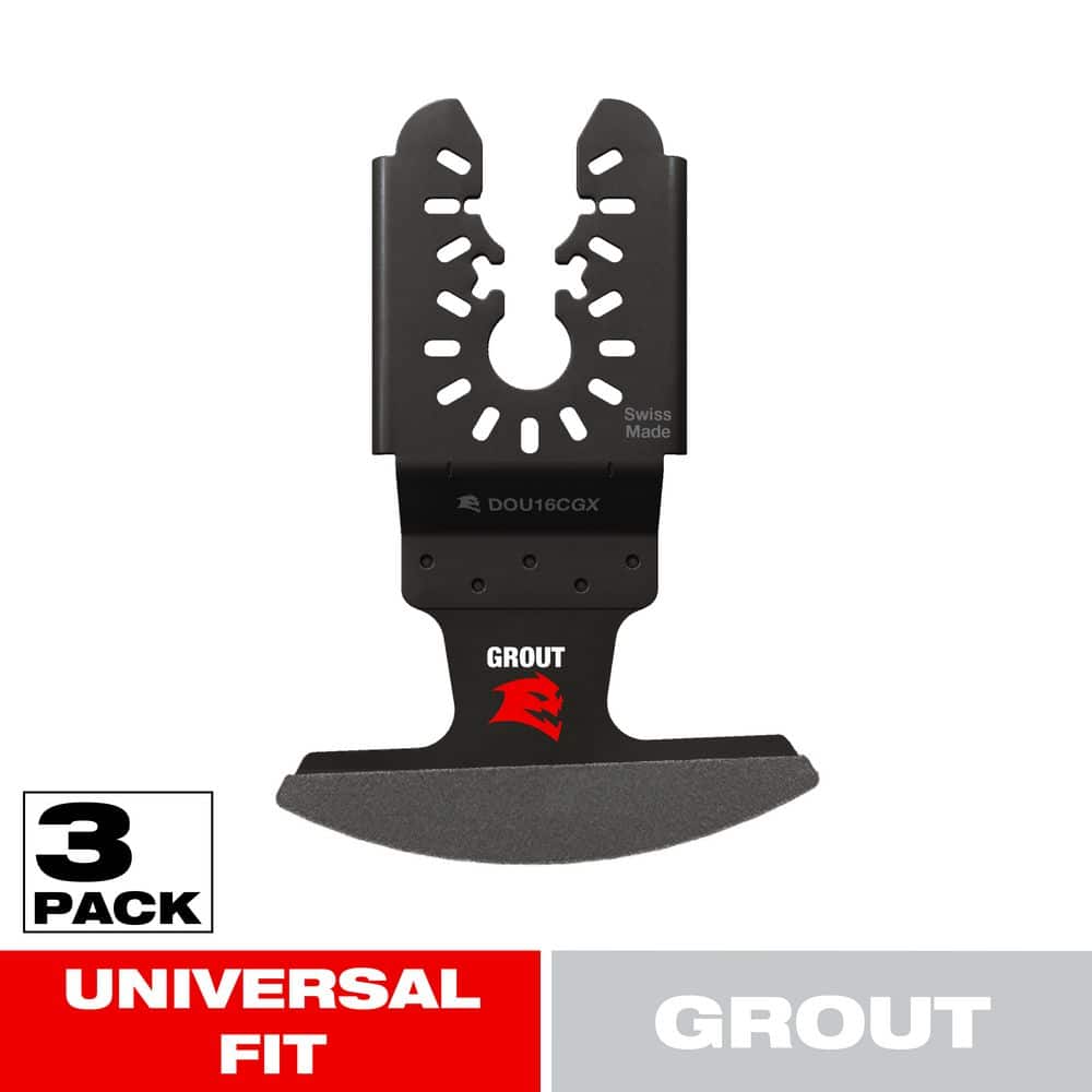 DIABLO Universal Fit Diamond Grit Oscillating Tool Blade for Grout (3-Blades)