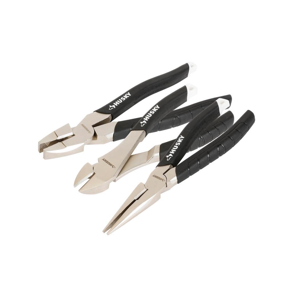 Husky 3-Piece Pliers Set